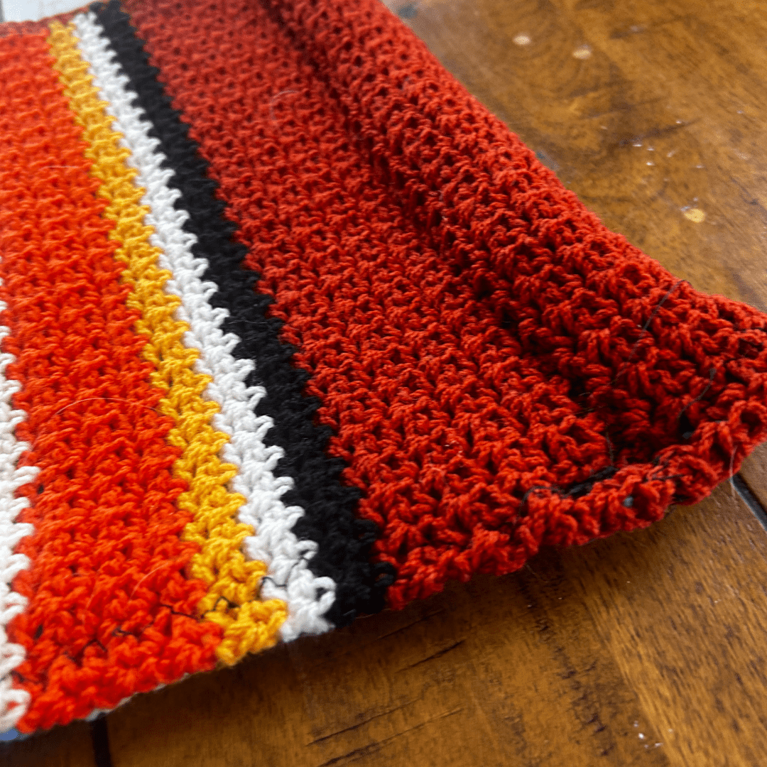 Striped Crochet Tube Top & Maxi Skirt Set – Handmade & Upcycled - The Modern Alien