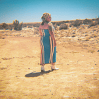 Striped Crochet Tube Top & Maxi Skirt Set – Handmade & Upcycled - The Modern Alien