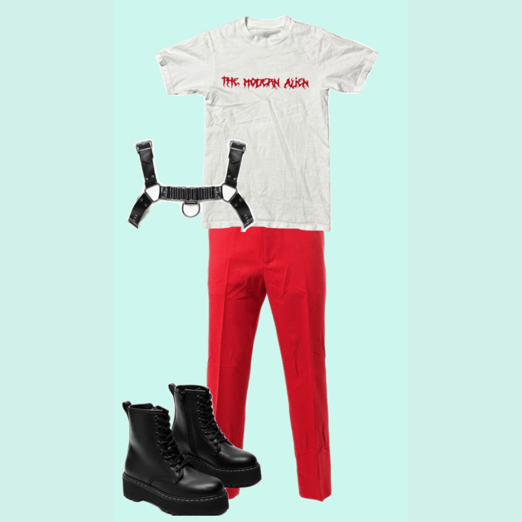 The Modern Alien Graphic Tee – Minimalist with an Edge - The Modern Alien