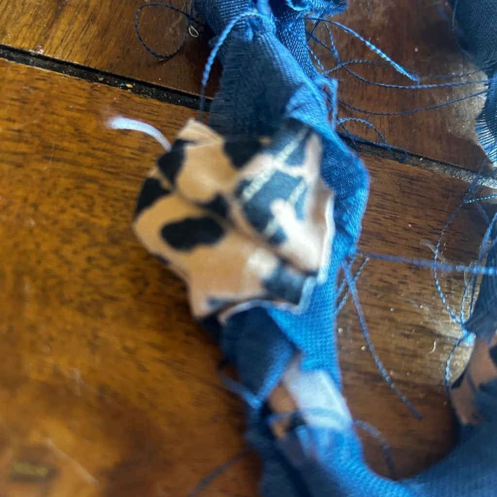 Twisted Textile Talisman Necklace – Handmade from Scraps & Found Jewelry - The Modern Alien