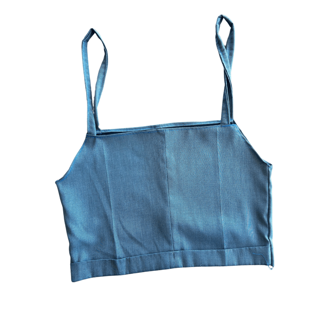 Two - Piece Set – Handmade from Upcycled Men’s Dress Pants - The Modern Alien