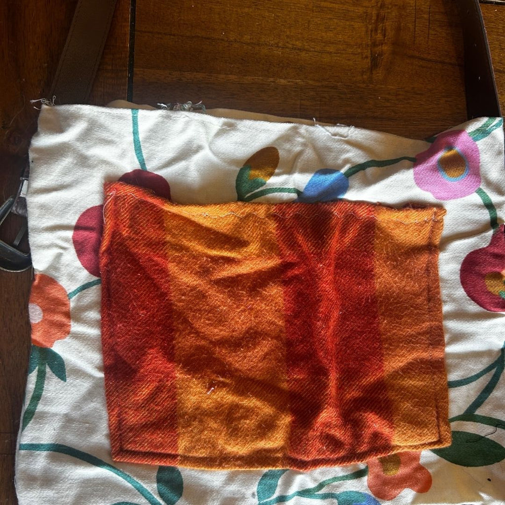 Upcycled Floral Shoulder Bag – Funky Retro Style | Handmade in Arizona | One - of - a - Kind - The Modern Alien