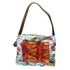 Upcycled Floral Shoulder Bag – Funky Retro Style | Handmade in Arizona | One - of - a - Kind - The Modern Alien