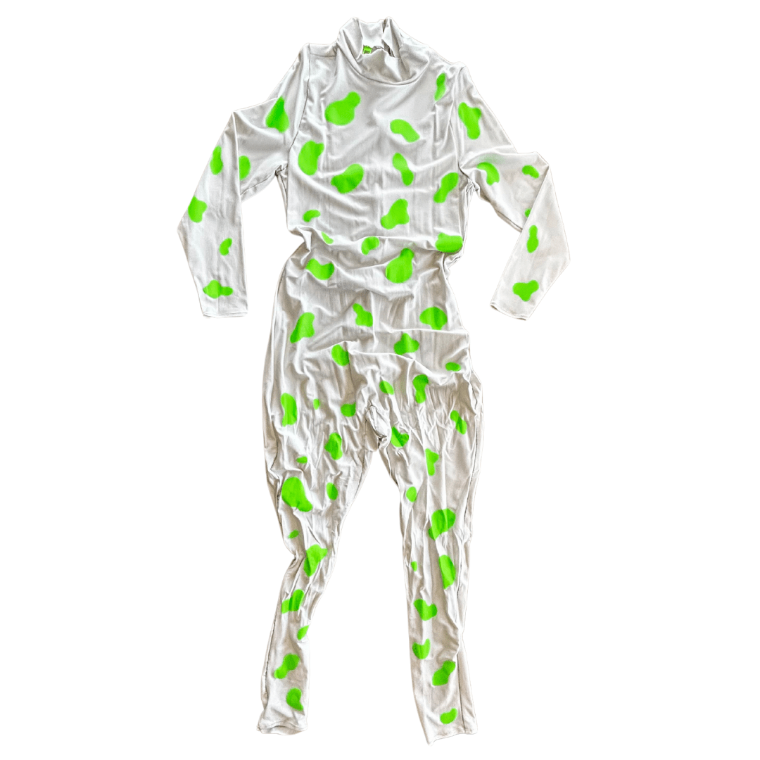 Upcycled Futuristic Jumpsuit – Handmade & One-of-a-Kind