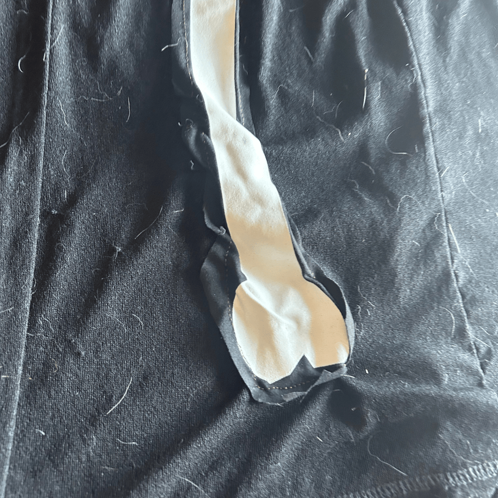 Upcycled Skeleton Maxi Skirt – Handmade from Sheer Joggers | One - of - a - Kind | Reworked in Arizona 🦴 Spooky, Sheer & Sustainable – Only 1 Available - The Modern Alien