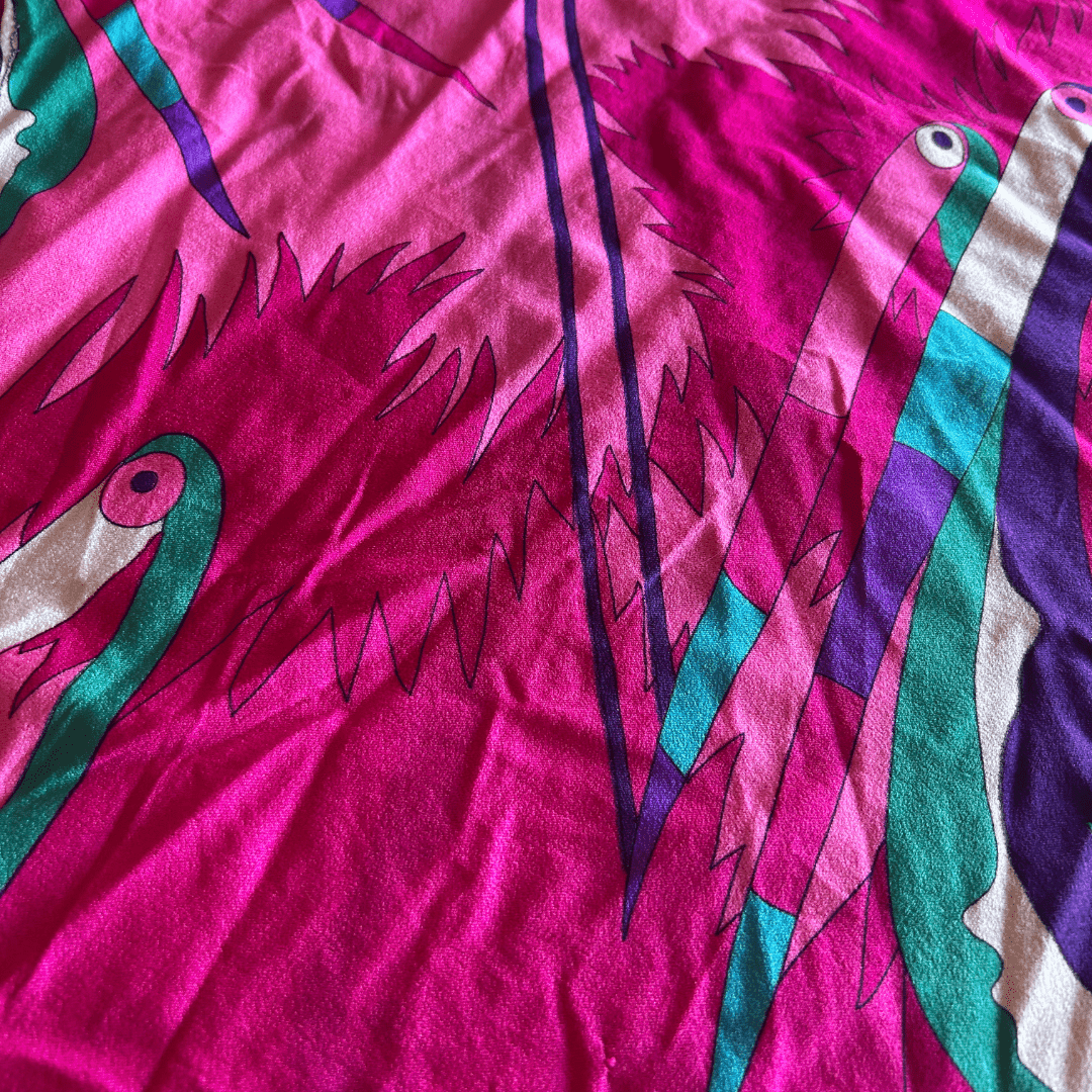 💫 Upcycled Tapestry Crop Top – Funky Western Style | One - of - a - Kind | Handmade in Arizona ♻️ Sustainably Reworked – Only One Available - The Modern Alien