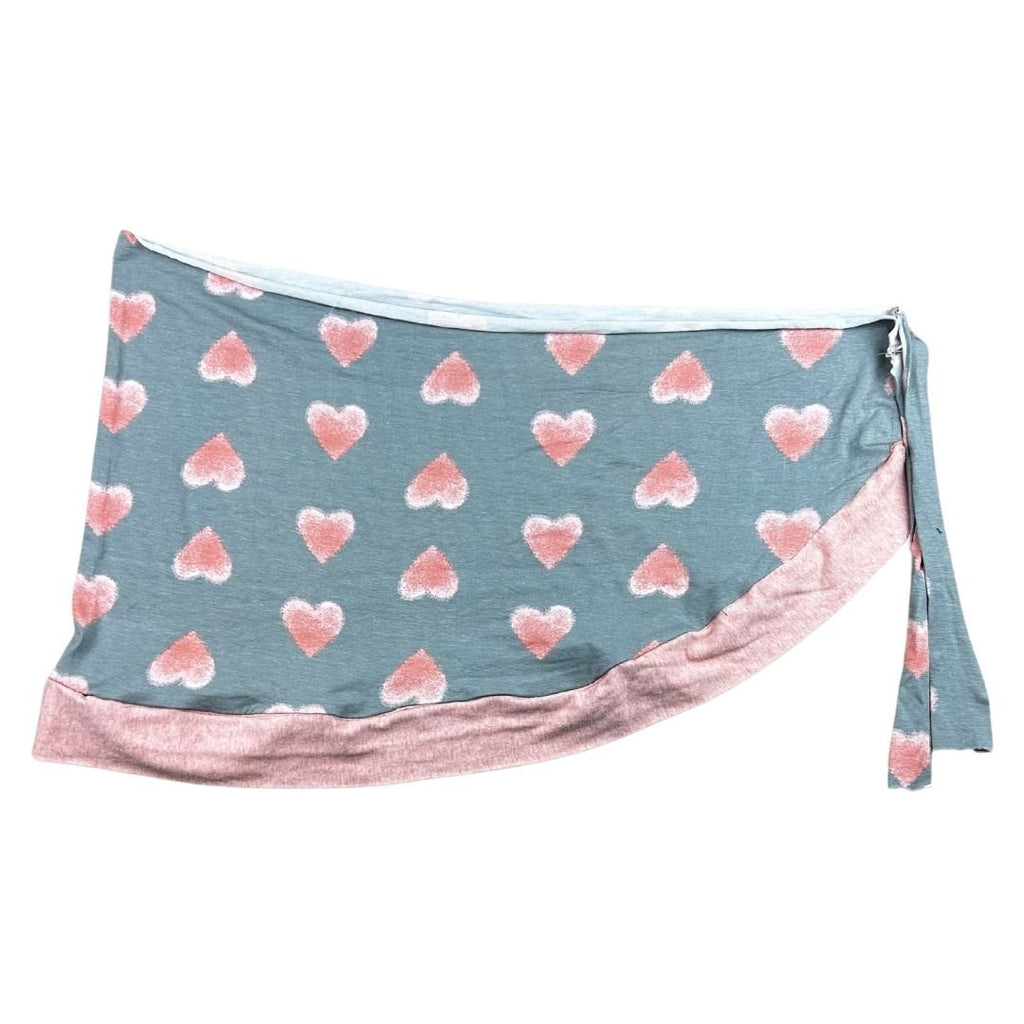 Upcycled Wrap Skirt – Handmade from Reclaimed Fabrics - The Modern Alien