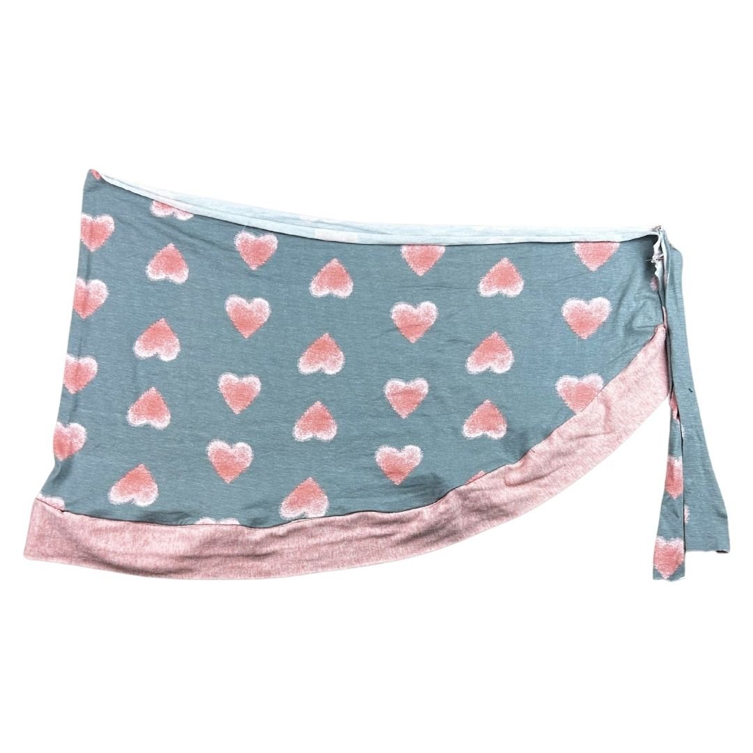 Upcycled Wrap Skirt – Handmade from Reclaimed Fabrics