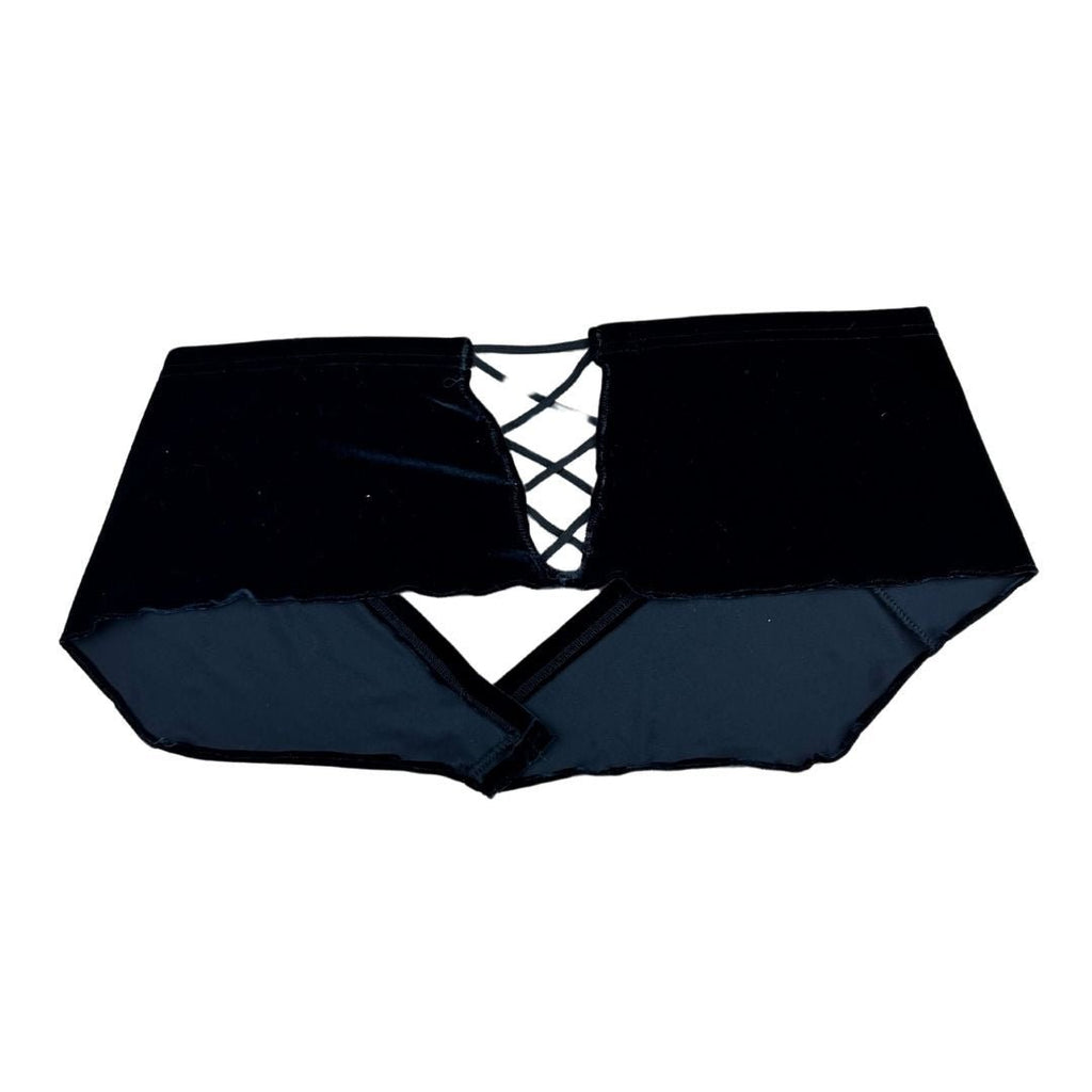 Velvet Tube Top & Mini Skirt Set – Handmade & Upcycled - The Modern Alien