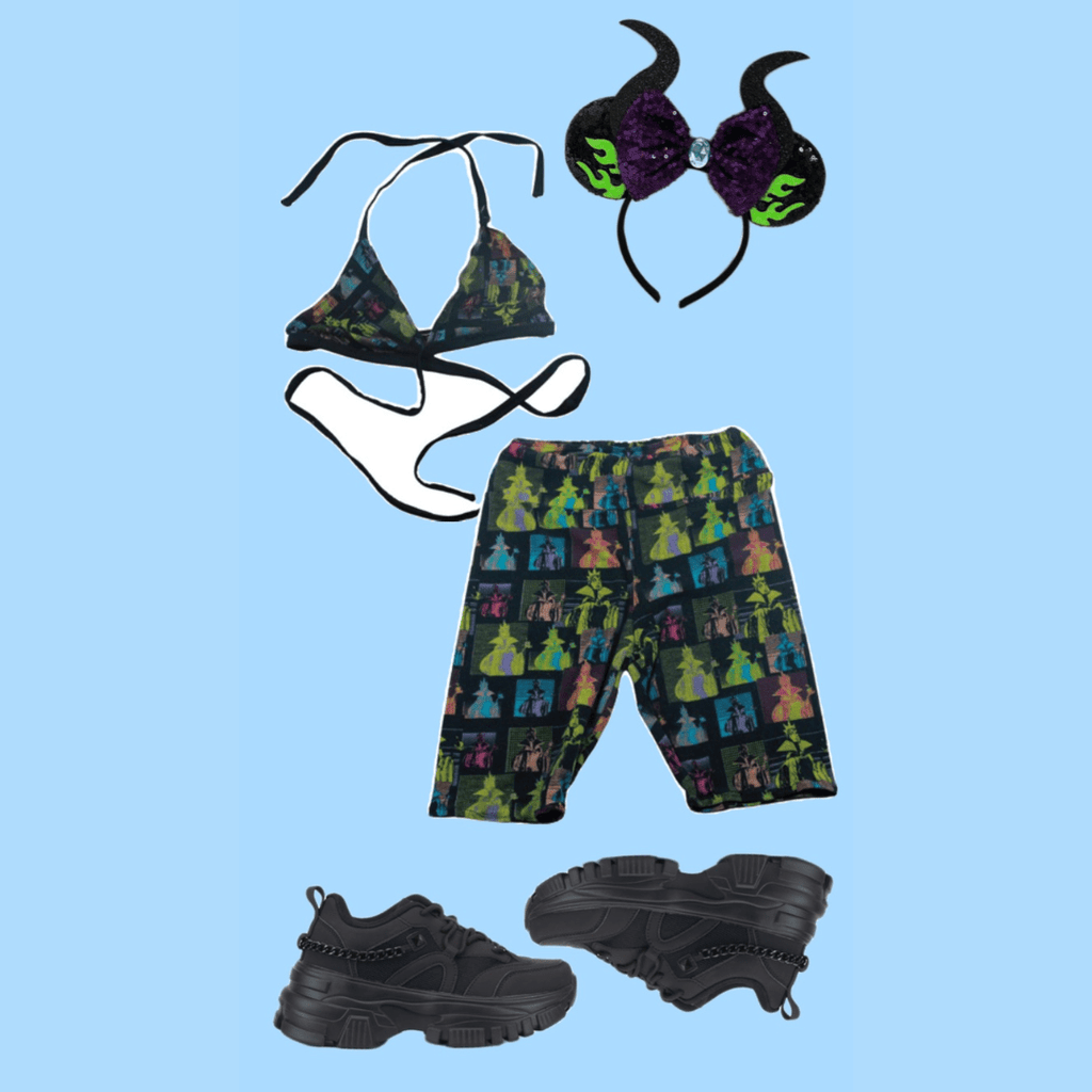 Villain Vibes Two - Piece Set – Handmade & Upcycled - The Modern Alien