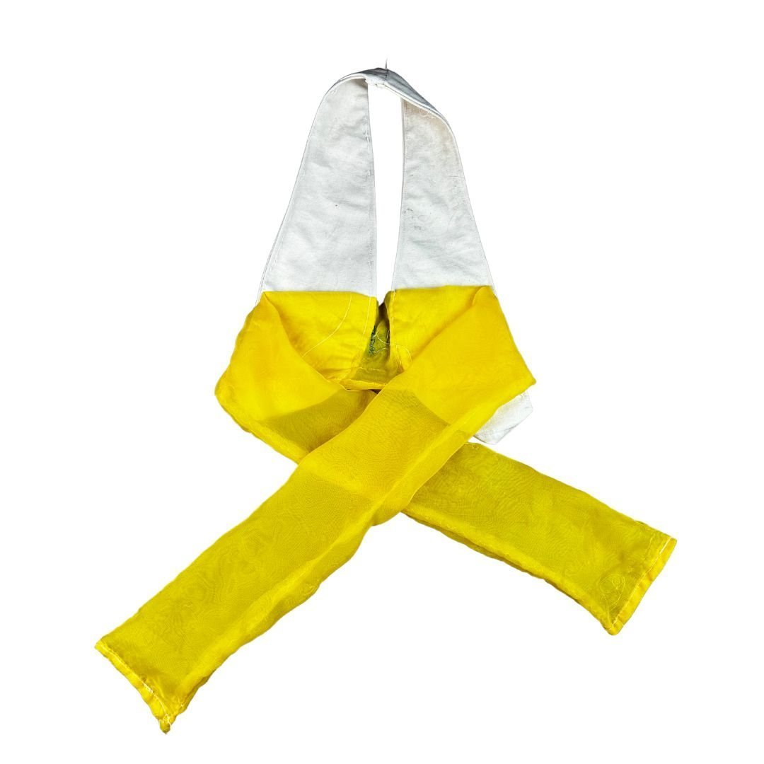 Vintage - Inspired Collared Crop Top – Handmade & One - of - a - Kind - The Modern Alien