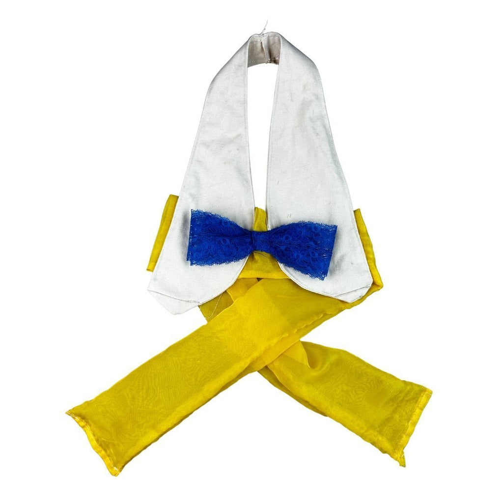 Vintage - Inspired Collared Crop Top – Handmade & One - of - a - Kind - The Modern Alien