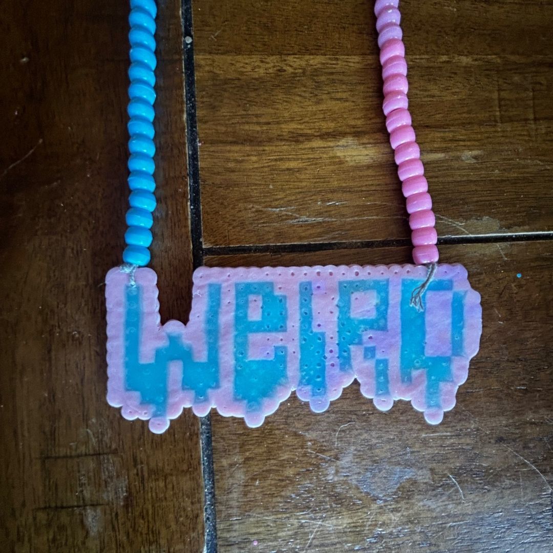 Weird Perler Necklace – Handmade & Unapologetically Strange - The Modern Alien
