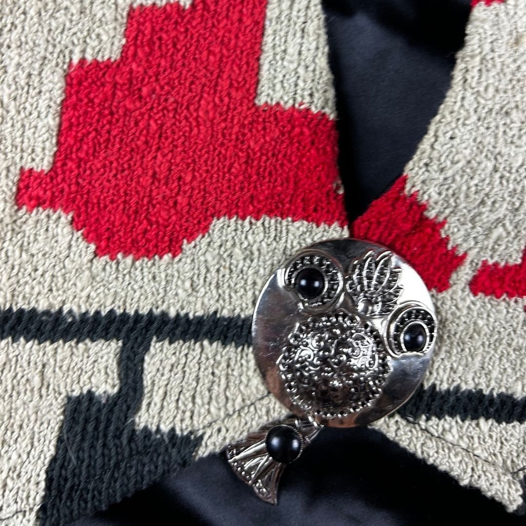 Western Desert Vest Crop Top & Lace Fringe Mini Skirt – Handmade & Upcycled - The Modern Alien