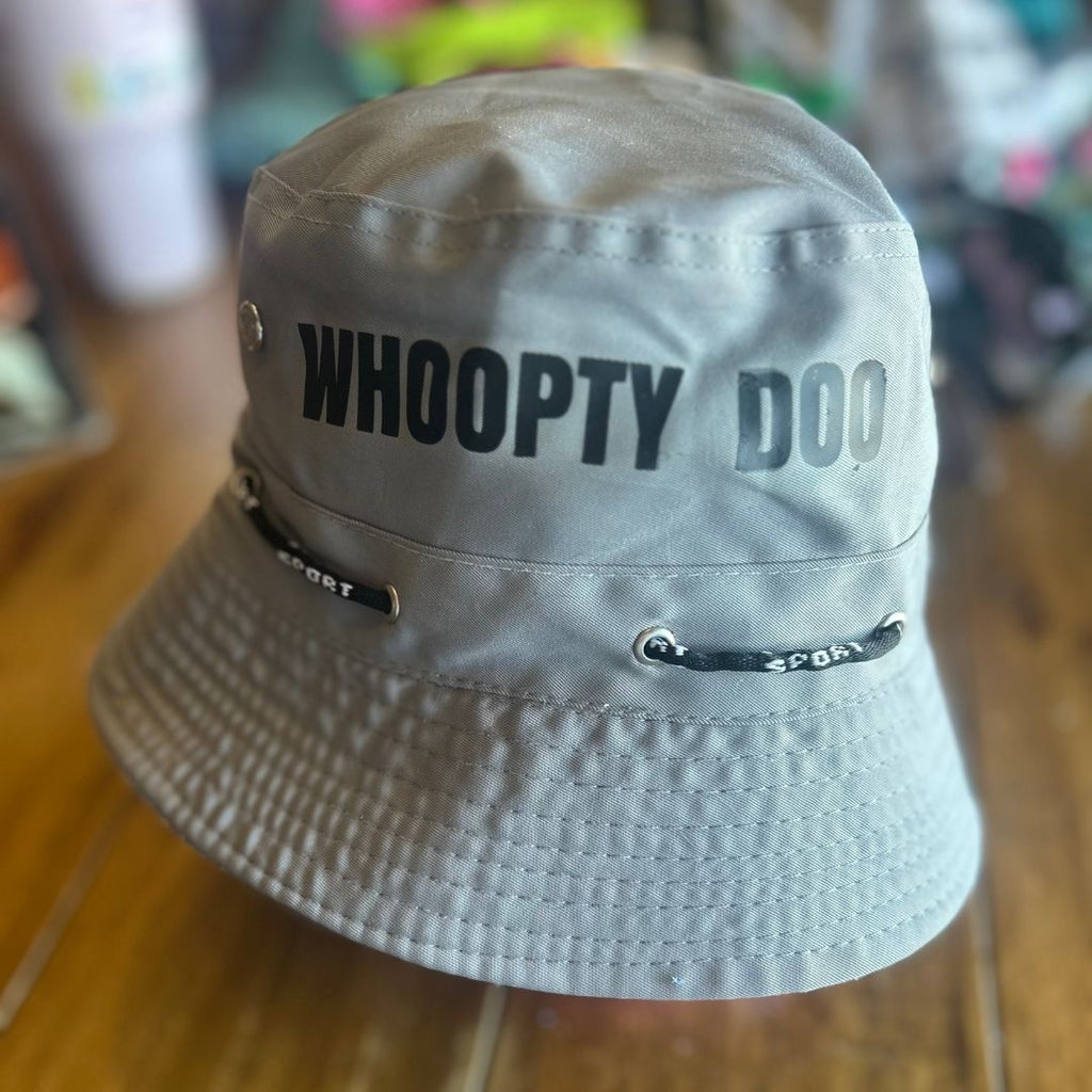 Whoopty Doo Bucket Hat | Playful Streetwear | Upcycled Funky Boho Style - The Modern Alien