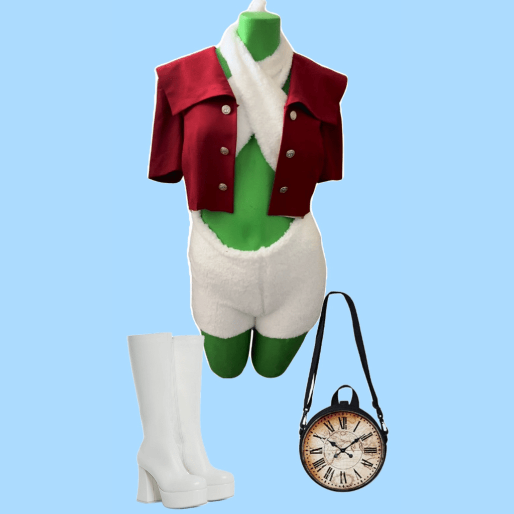 Wonderland - Inspired Bodysuit & Bolero Set – Handmade & Upcycled - The Modern Alien