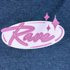 Y2K “Rave” Graphic T-Shirt – Reworked & One - of - a - Kind - The Modern Alien