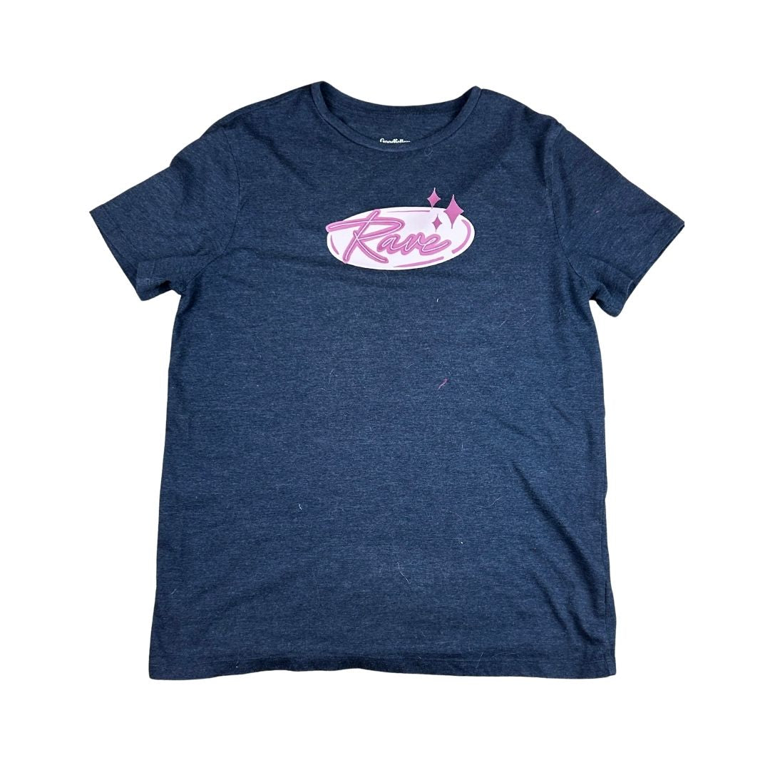 Y2K “Rave” Graphic T-Shirt – Reworked & One - of - a - Kind - The Modern Alien