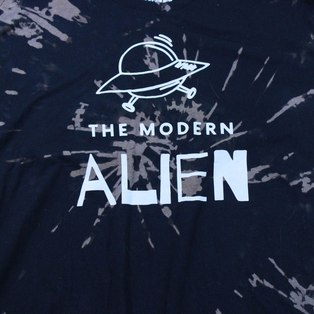 Bleach - Dyed Tee – Galactic Streetwear with a Cosmic Twist - The Modern Alien