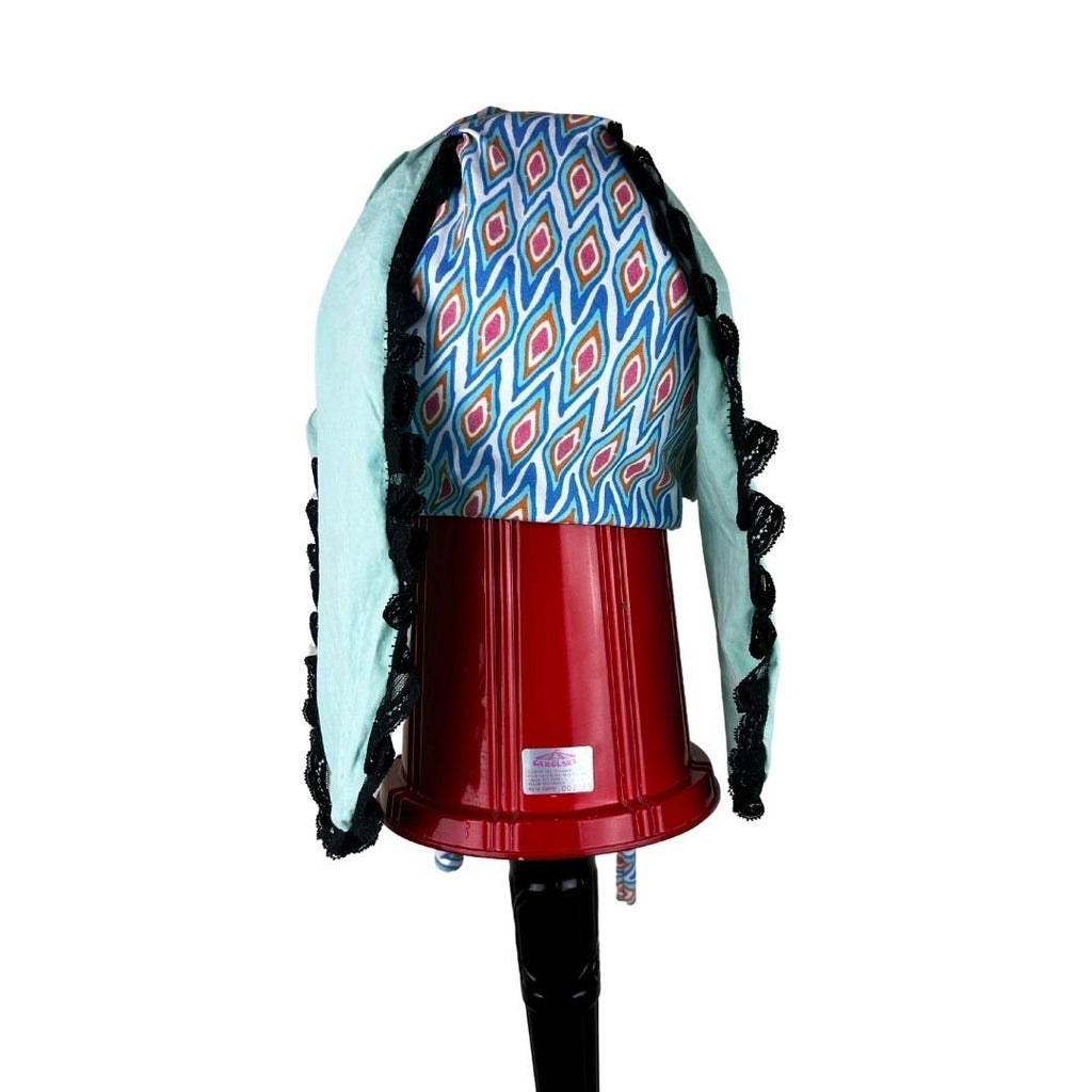 Blue Bunny Bonnet – Handmade & Upcycled - The Modern Alien