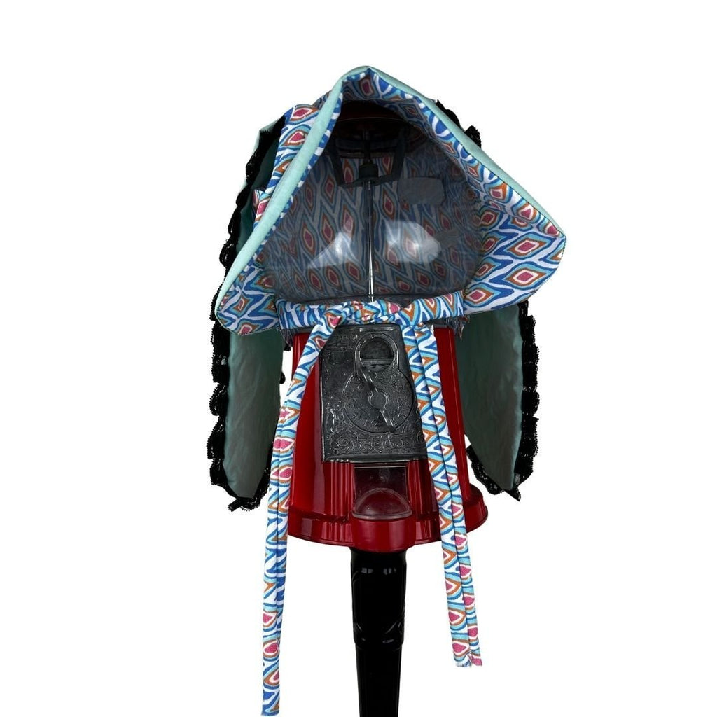 Blue Bunny Bonnet – Handmade & Upcycled - The Modern Alien