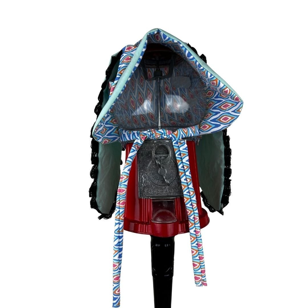Blue Bunny Bonnet – Handmade & Upcycled - The Modern Alien