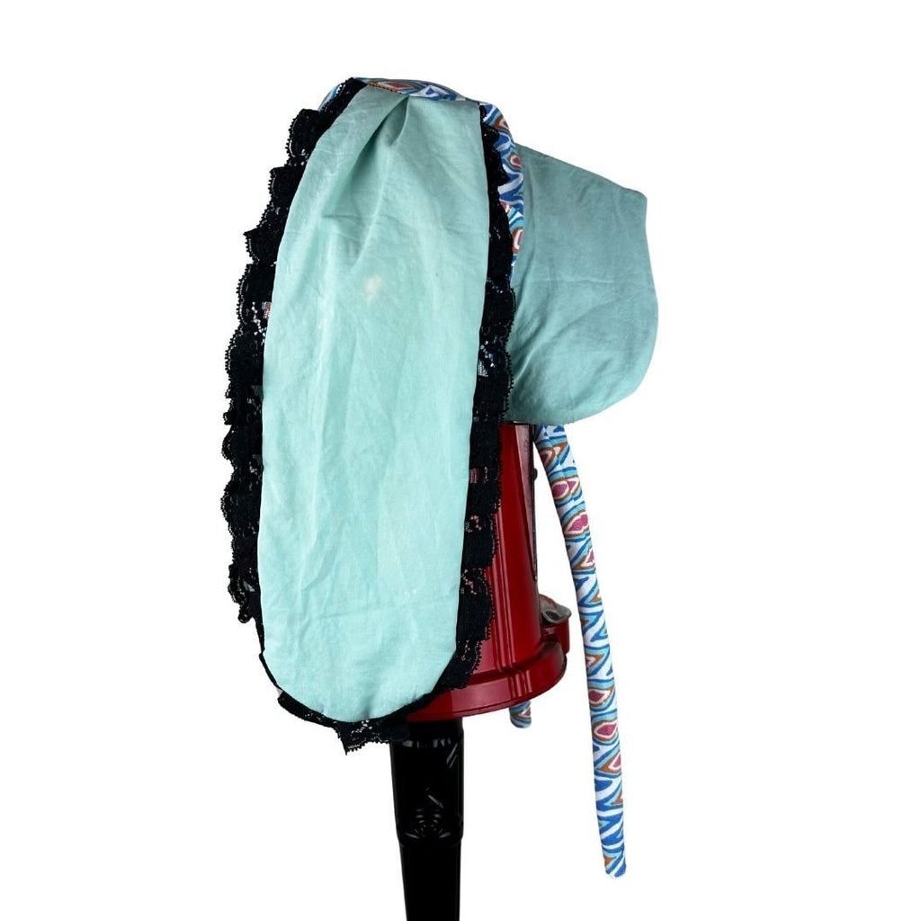 Blue Bunny Bonnet – Handmade & Upcycled - The Modern Alien
