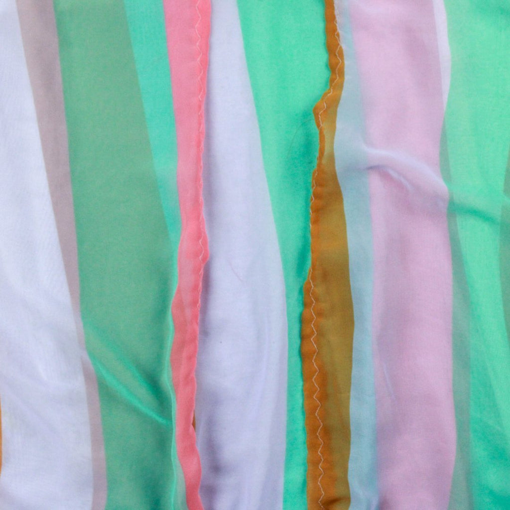 Boho Chic Striped Kimono – Handmade with Fringe - The Modern Alien