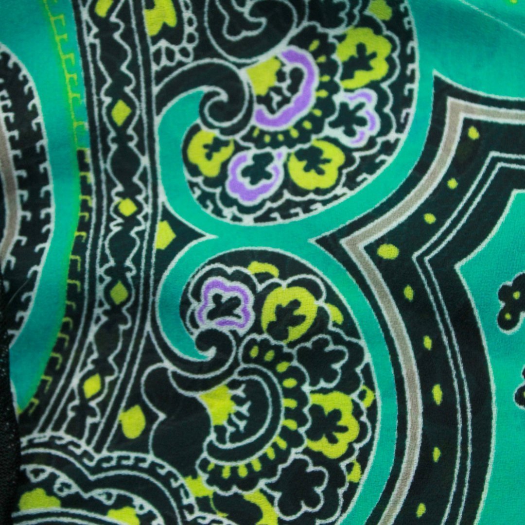 Boho Paisley Sheer Duster – Handmade from a Scarf - The Modern Alien