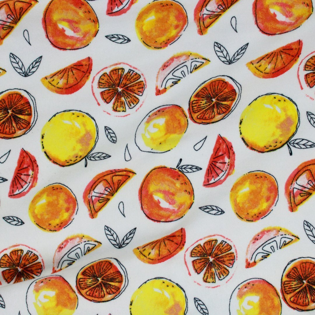 Citrus Bliss Kimono – Handmade & Upcycled - The Modern Alien