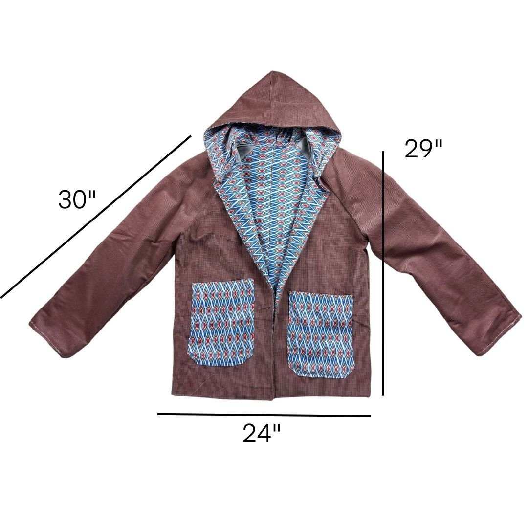 Corduroy Patchwork Jacket – Handmade & Upcycled - The Modern Alien