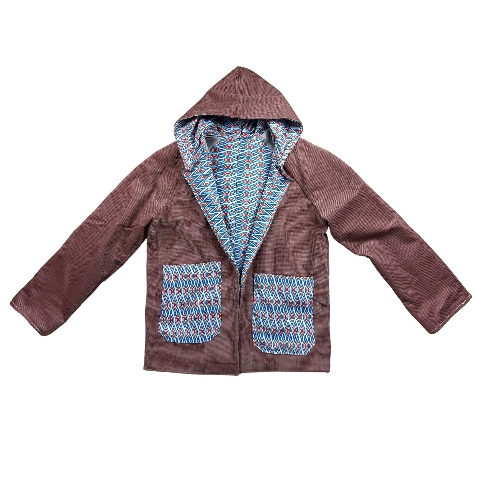 Corduroy Patchwork Jacket – Handmade & Upcycled - The Modern Alien