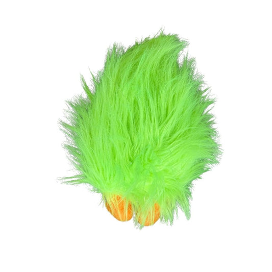 Furry Green Troll Rave Buddy - The Modern Alien