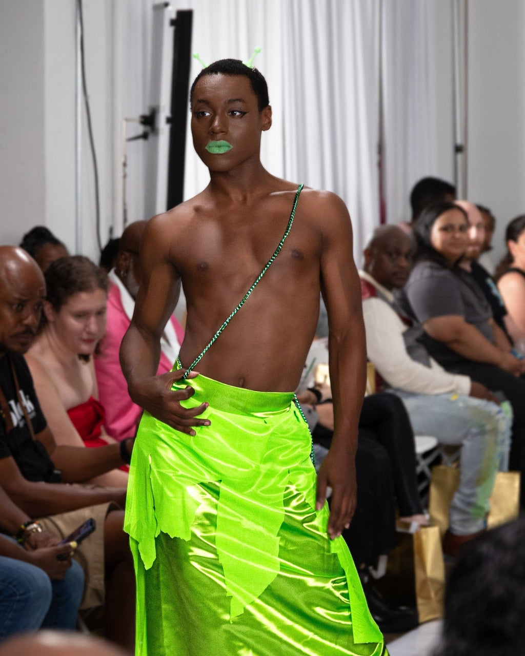 Futuristic A - Line Skirt – Handmade & Upcycled - The Modern Alien