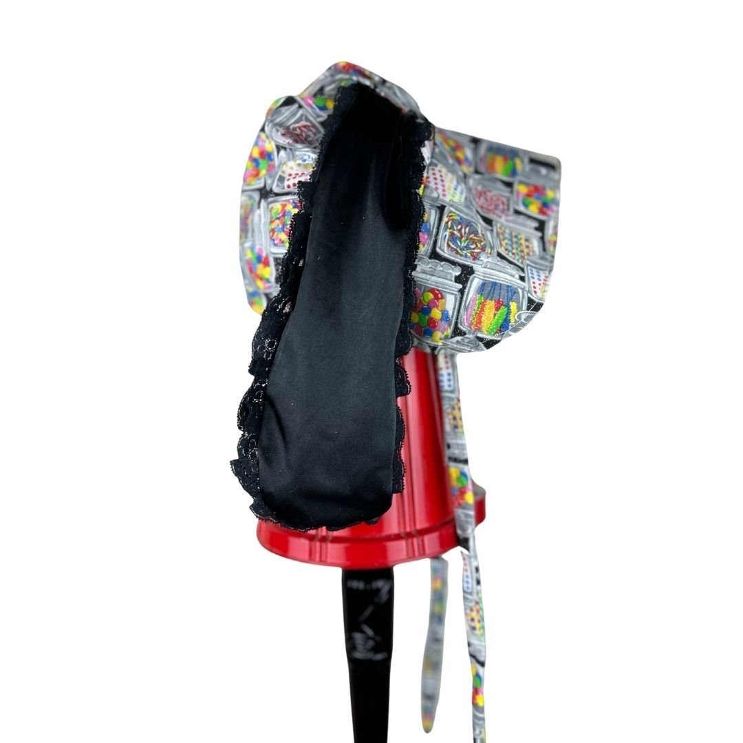 Glitter Kandi Bunny Bonnet – Handmade & Rave - Ready - The Modern Alien