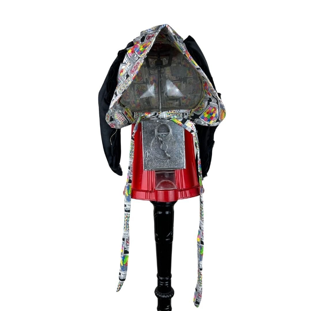 Glitter Kandi Bunny Bonnet – Handmade & Rave - Ready - The Modern Alien