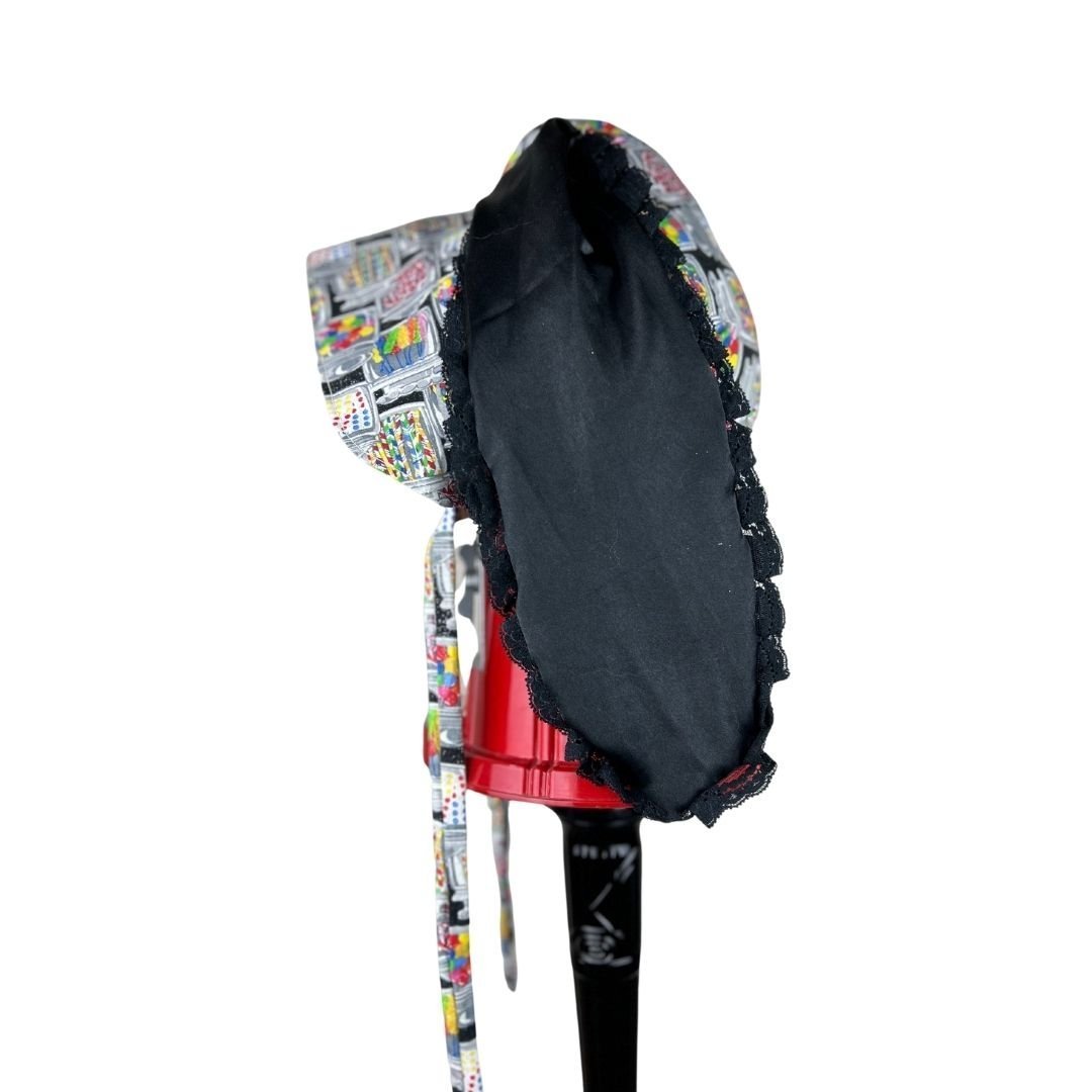 Glitter Kandi Bunny Bonnet – Handmade & Rave - Ready - The Modern Alien