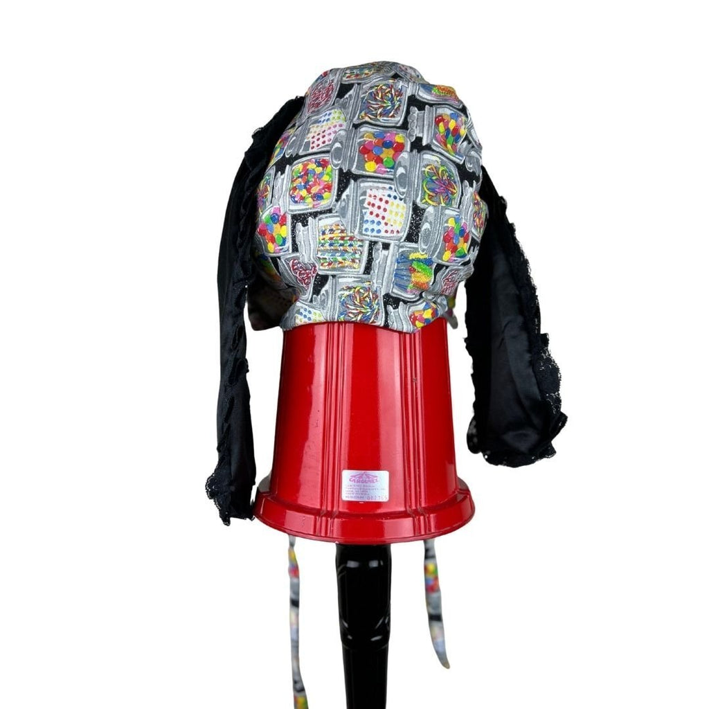 Glitter Kandi Bunny Bonnet – Handmade & Rave - Ready - The Modern Alien