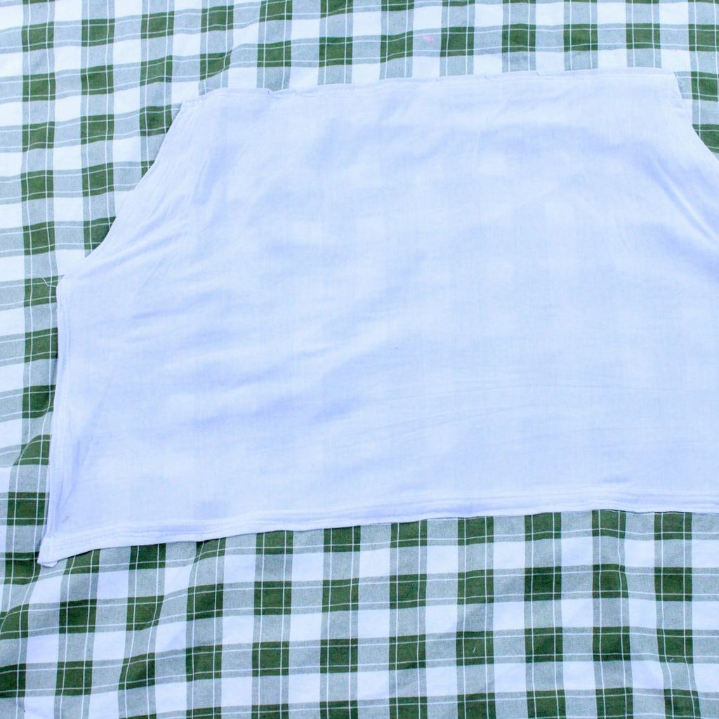 Green Flannel Oversized Hoodie – Handmade & Upcycled - The Modern Alien