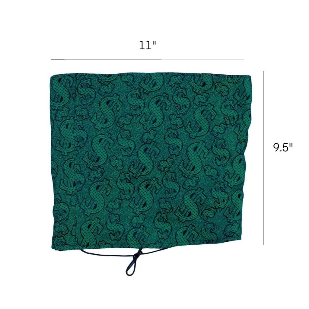 Green Pimp Money 2 - Piece Set – Tube Top & Fringe Mini Skirt - The Modern Alien