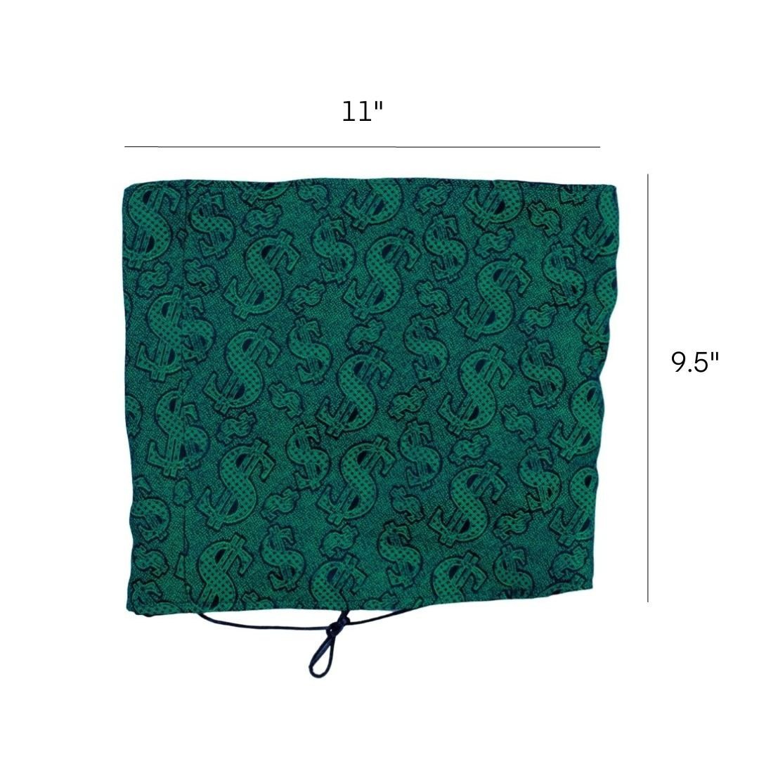 Green Pimp Money 2 - Piece Set – Tube Top & Fringe Mini Skirt - The Modern Alien