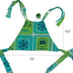 Halter Tie Top – Handmade from Upcycled Bedsheet - The Modern Alien