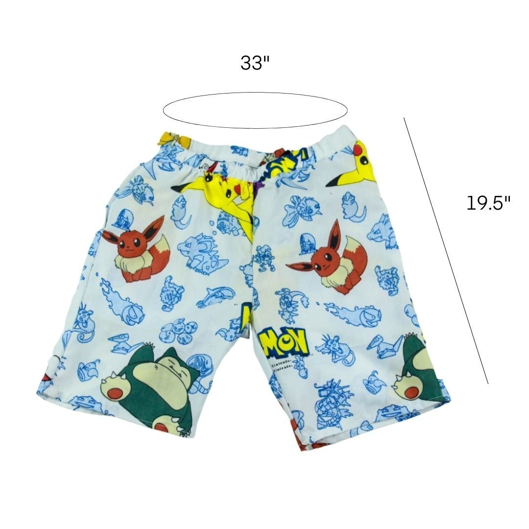 Handmade Shorts – Upcycled from a Bedsheet - The Modern Alien