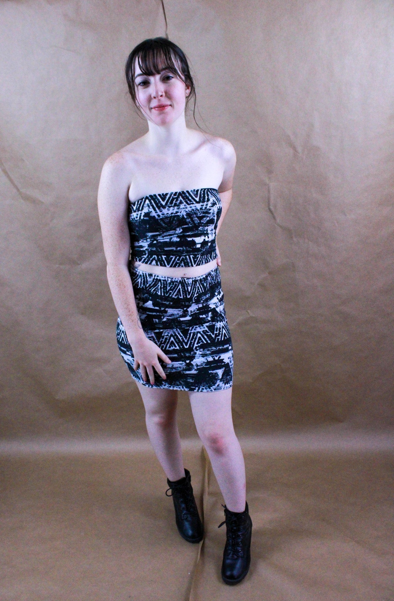 Handmade Two - Piece Set – Upcycled from Leggings - The Modern Alien