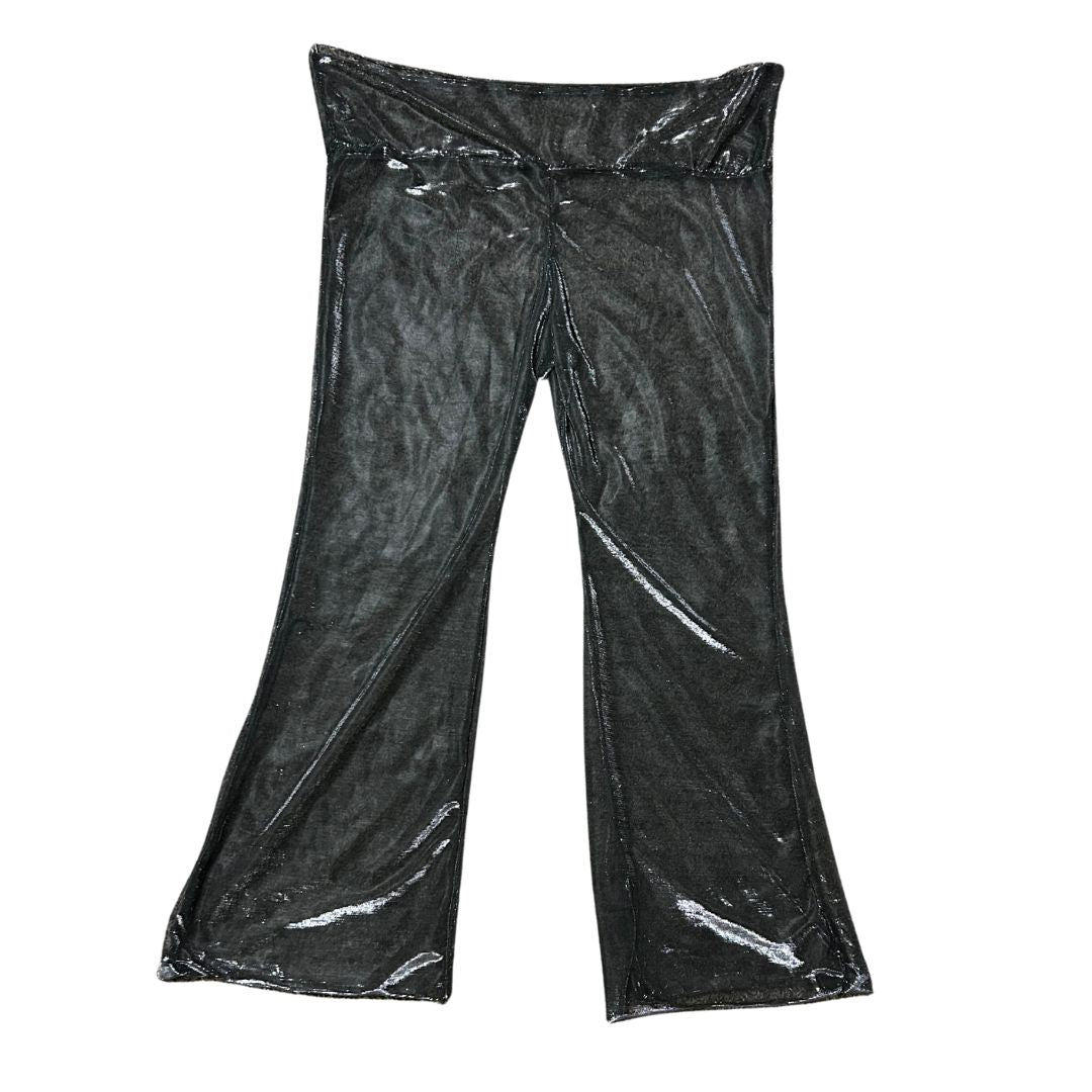 Holographic Sheer Pants – Handmade & Upcycled