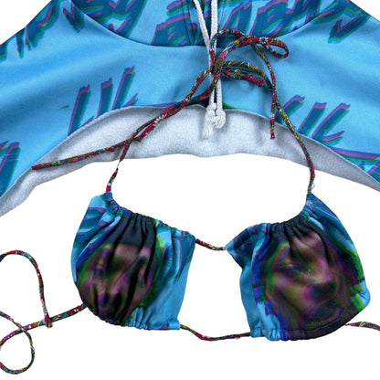 Lil Trippy Nanny 3 - Piece Set – Handmade from a Hoodie - The Modern Alien