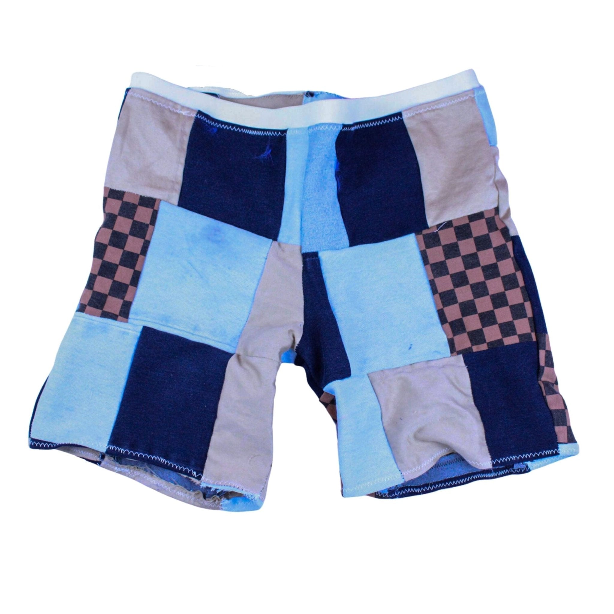 Patchwork Shorts – Handmade & Upcycled - The Modern Alien