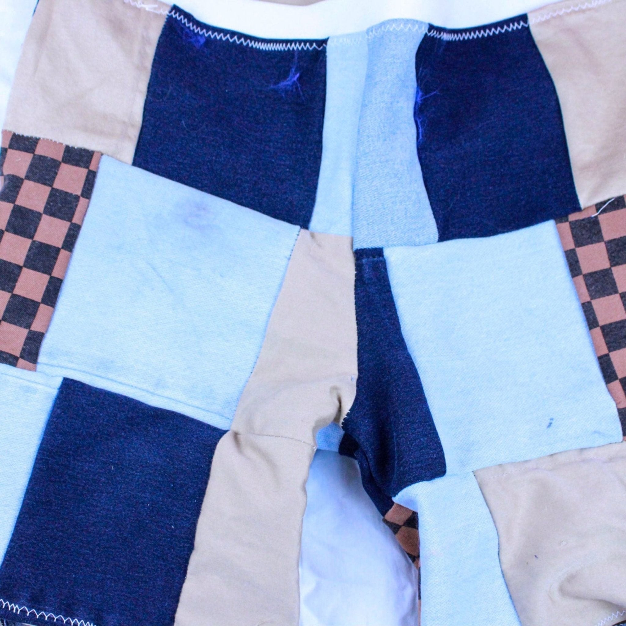 Patchwork Shorts – Handmade & Upcycled - The Modern Alien