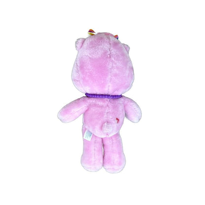 Pink Rainbow Carebear Rave Buddy – Handmade & Upcycled - The Modern Alien