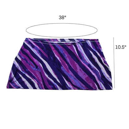 Purple Haze Mini Skirt Set – Handmade & Upcycled - The Modern Alien